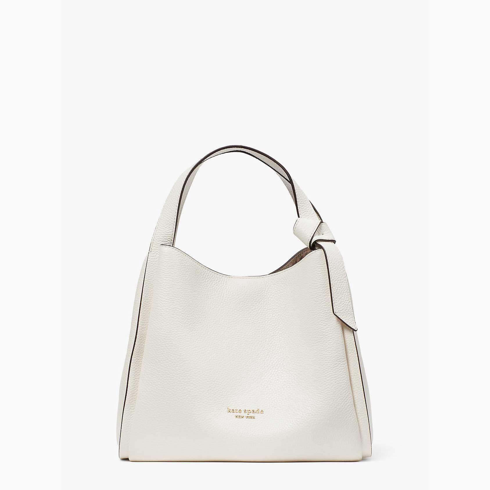 Buy Coach White Hadley Hobo 21 Bag in Pebble Leather for WOMEN in Oman