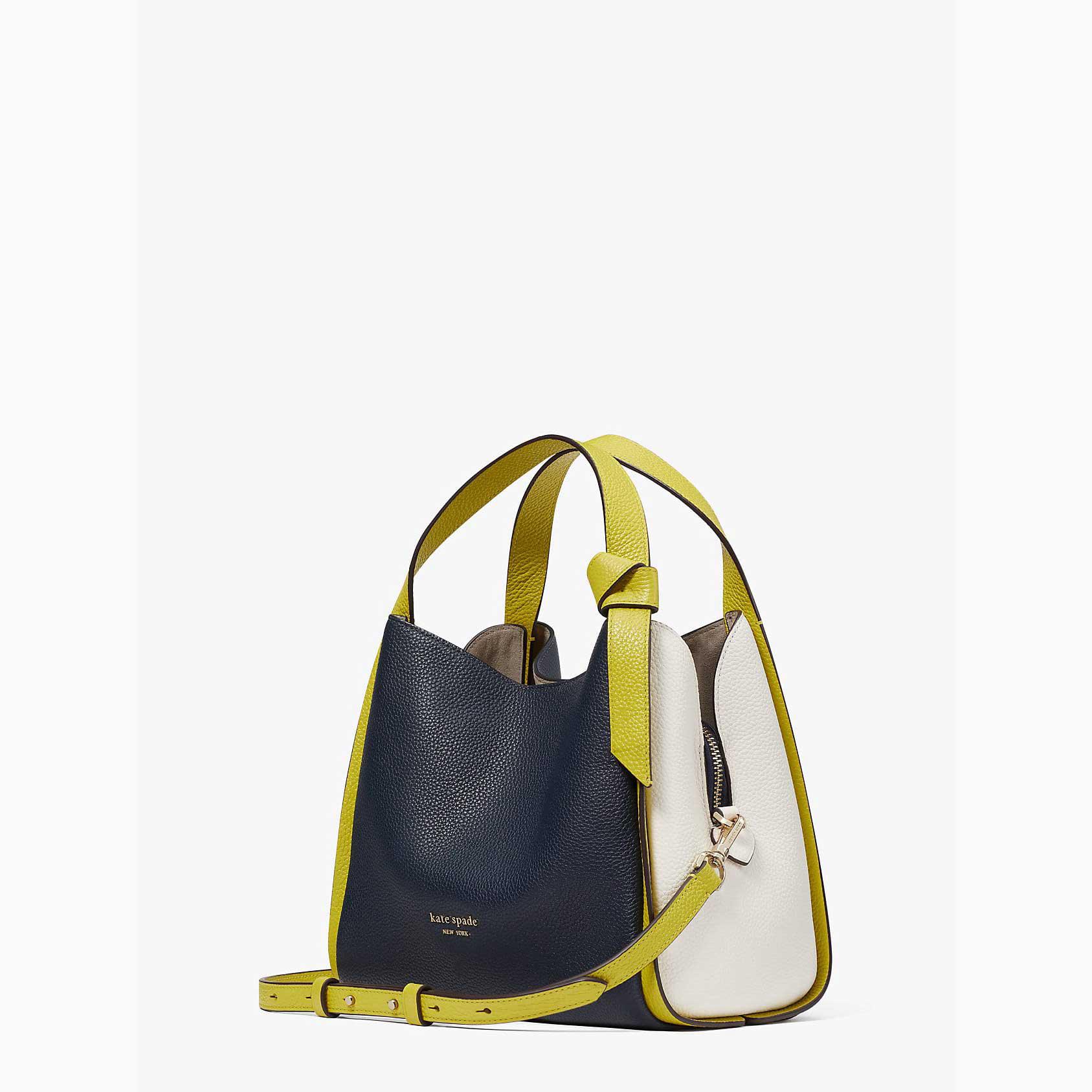 Buy Coach Colourblocked Hadley Hobo 21 Bag, Blue Color Women
